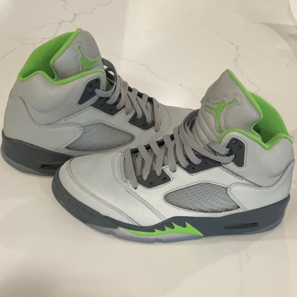 Air Jordan 5 Retro ‘Green Bean’, Nike, Size 9